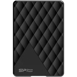Внешний жёсткий диск Silicon Power 2Tb SP020TBPHDD06S3K Diamond D06 / 2.5" / USB 3.1 черный