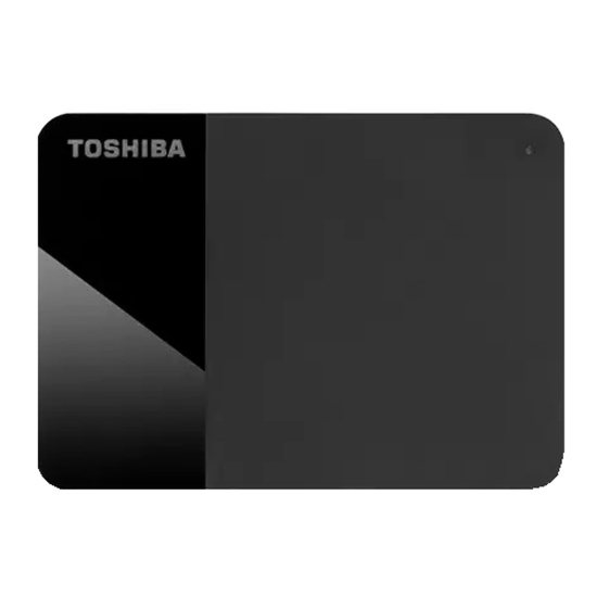 Внешний жёсткий диск Toshiba 2Tb HDTP320EK3AA 2,5' USB 3.2 Black