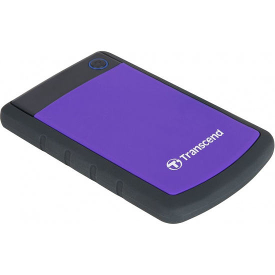 Внешний жёсткий диск Transcend StoreJet 25H3P 1TB/2.5"/USB 3.1 Противоударный, фиолетовый
