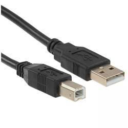 Кабель USB 2.0  A-B 5,0 метров Defender 30AWG (87013)