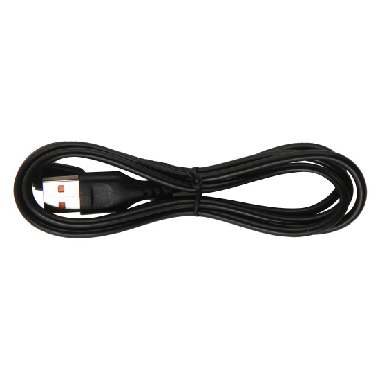Кабель USB 2.0 A-micro B (m-m), 1,0 м, ПВХ черный (GP01M) 2,4А GoPower