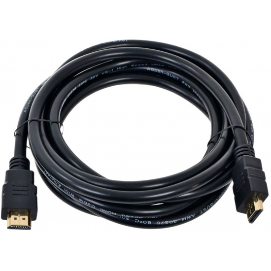 Кабель HDMI 1.4 19M/19M 3 метра, позолоченные контакты Aopen