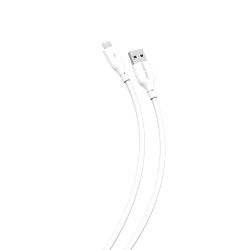 Кабель USB-micro USB, S25 длина 1м, белый, макс. сила тока 3А (iK-12-S25w) Smartbuy