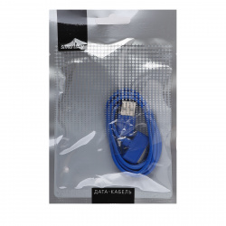 Кабель USB 30-pin для Apple, длина 1,2 м, голубой (iK-412c blue)/500 Smartbuy