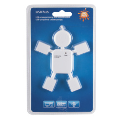 Концентратор USB 2.0 PC Pet Human (549520)