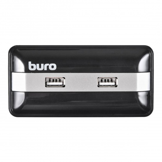Разветвитель USB Buro 7 портов USB 2.0, поддержка горячей замены, черный BU-HUB7-U2.0