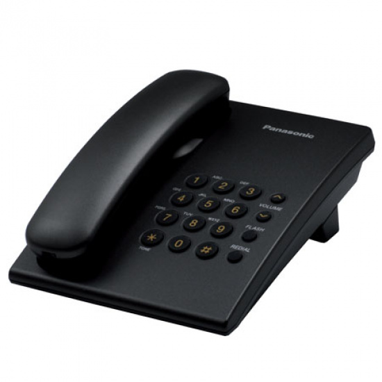 Телефон Panasonic KX-TS 2350 RUT темно-серый металлик