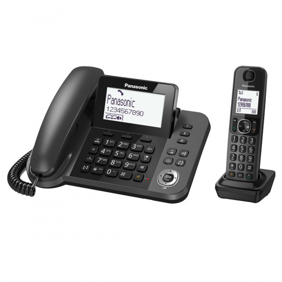 Радио телефон Panasonic KX-TGF 310 RUM (доп. трубка, спикерфон)