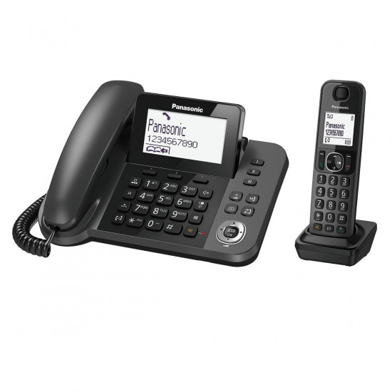 Радио телефон Panasonic KX-TGF 320 RUM (доп. трубка, автоответчик, спикерфон база/трубка)