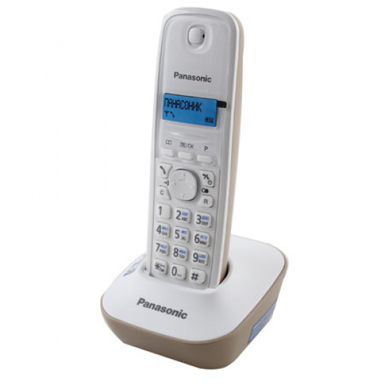 Радио телефон Panasonic KX-TG 1611 RUJ ( АОН, подсветка, будил, поиск трубки)