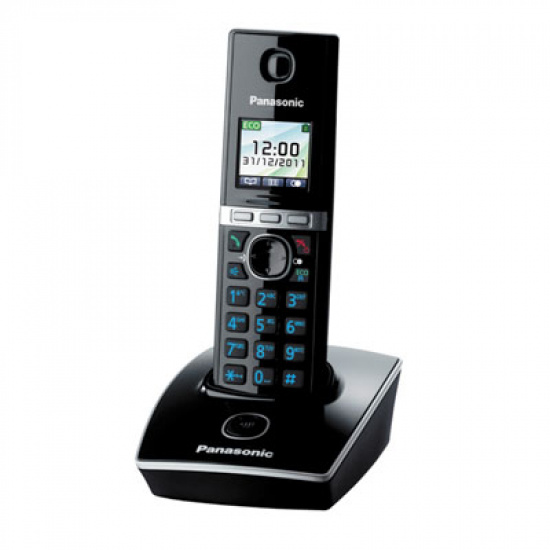 Радио телефон Panasonic KX-TG 8051 RUB (цв. дисплей, АОН, полифония, резервное питание)