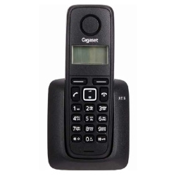 Радио телефон Gigaset A116 черный АОН