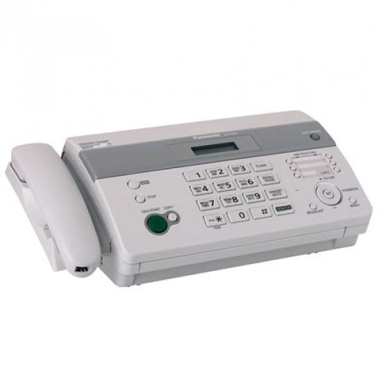 Факс FAX Panasonic KX-FT 982 RU-W (термобумага, АОН, память 100 номеров)