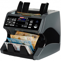 Счетчик банкнот DoCash 3200 HD (800/1200/1500 банкнот/минута,  ИК, магнитная, по размеру, по оптической плотности, CIS-сканер)