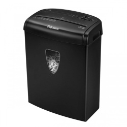 Уничтожитель Fellowes 8Сd, 8 листов, скобы, пласт. карты, скрепки, диски, 4х35мм, 14 литров, 3on/30off
