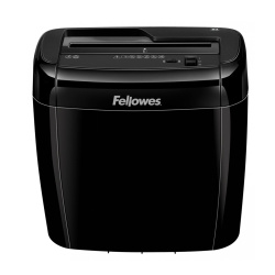 Уничтожитель Fellowes 36С, 6 листов, скобы, скрепки, пласт. карты, 4х40 мм, 12 литров