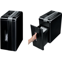 Уничтожитель Fellowes DS-500C 5лист.скобы,пласт.карты,скрепки, 4x38мм, 8 литров, 5on/20off