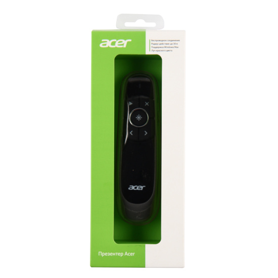 Презентер Acer OOD020 Radio USB (30м) черный