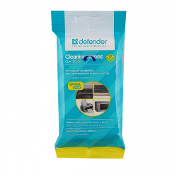 Чистящие салфетки влажные Defender для поверхностей (20шт.) 30200