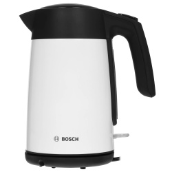 Чайник электрический Bosch TWK7L461 металл, белый (1,7л./2400 Вт/диск)