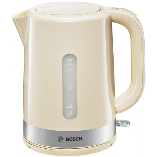 Чайник электрический Bosch TWK 7407 бежевый (1,7л./2200 Вт/диск)