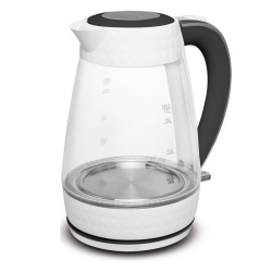 Чайник электрический Polaris PWK 1704CGL стекло, белый 1.7л. 2200Вт