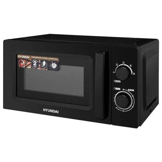 Микроволновая печь Hyundai HYM-M2008 (черный) 700W, 20 л