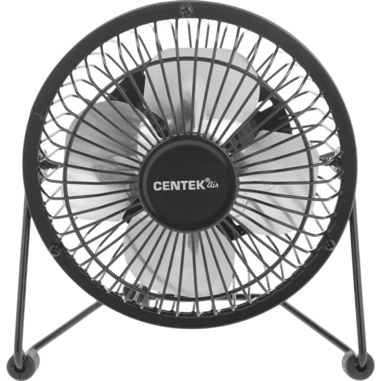 Вентилятор Centek CT-5040 черный 5Вт, 14см, USB подкл, настольный