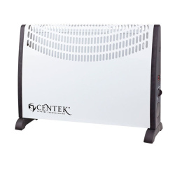Конвектор Centek CT-6124 белый, макс.мощность 2000 Вт, 2000Вт(20м), настенный крепёж, 3 режима + турбо