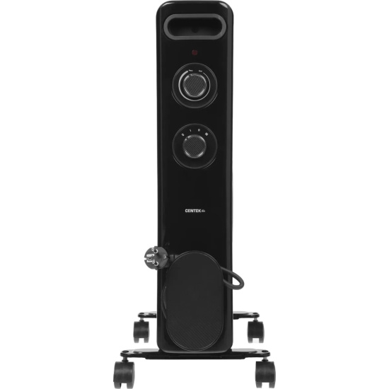 Обогреватель Centek CT-6231-11 черный 11 секций (30м) 2500Вт Обогреватель Centek CT-6231-11 черный 11 секций (30м) 2500Вт