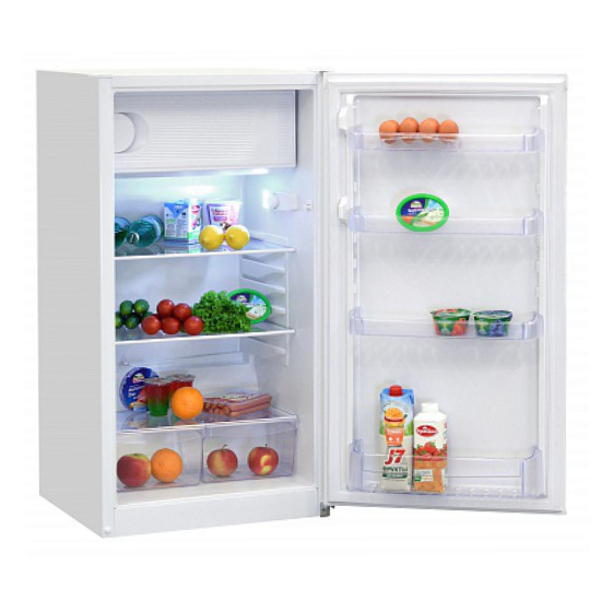 Холодильник Nordfrost NR 247 032 однокамерный, белый (167л+17л 1,10м, А+)