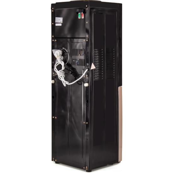 Кулер Aquawork YLR1-5-V1 напольный, электронное охлаждение, шкафчик, черный/золото
