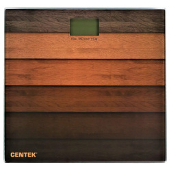 Весы напольные Centek CT-2420 (Wood) электронные, max 180кг, шаг 0,1кг, 260х260мм