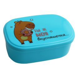Ланчбокс, пластик, 14*10*6 см, прямоугольный, 450 мл, deVENTE, 8090503
