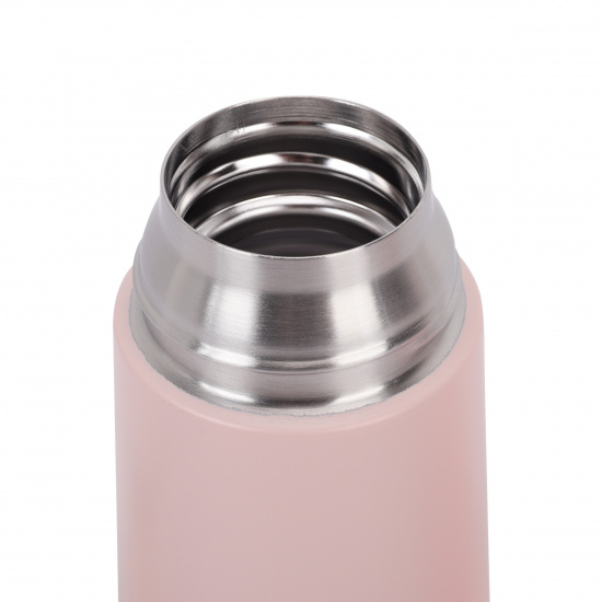 Термос стальной 220 мл, колба сталь нержавеющая, цвет розовый Cosset КОКОС 216218-4