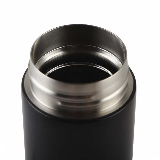 Термос стальной 330 мл, колба сталь нержавеющая, цвет черный КОКОС 210565