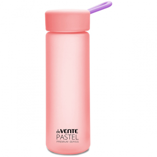 Бутылка пластик, 500 мл, цвет розовый deVENTE 8090939
