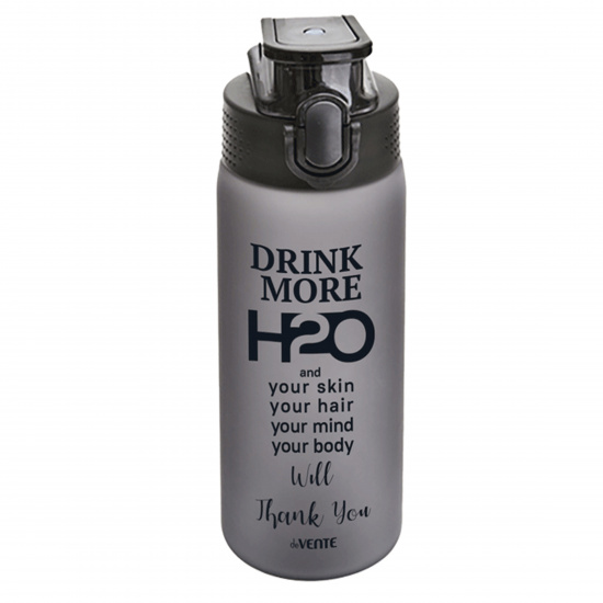 Бутылка пластик, 550 мл, цвет серый H2O deVENTE 8090101