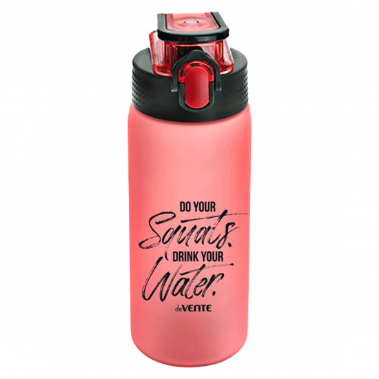 Бутылка пластик, 550 мл, цвет розовый Drink up deVENTE 8090100