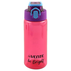 Бутылка пластиковая 550мл Be Bright deVENTE 8090241 малинового цвета