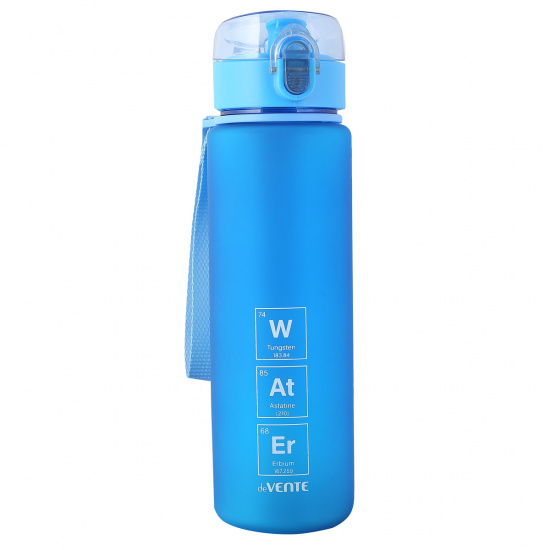 Бутылка пластик, 560 мл, цвет синий Water deVENTE 8090942