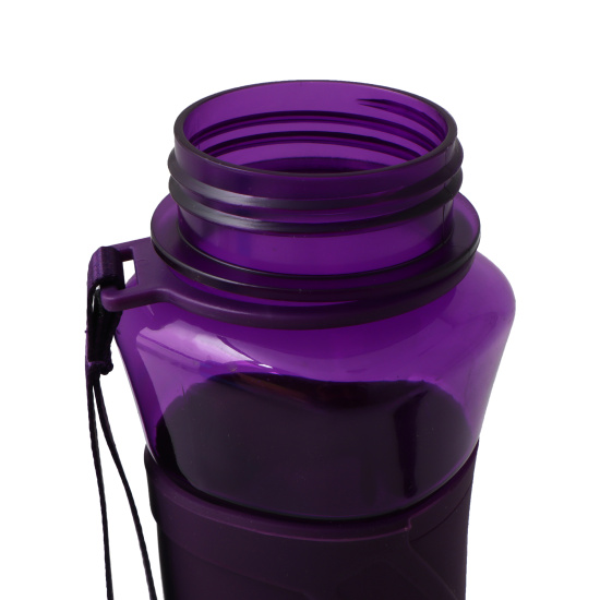 Бутылка, пластик, 450 мл, ручка-петля, цвет фиолетовый, КОКОС, 252619