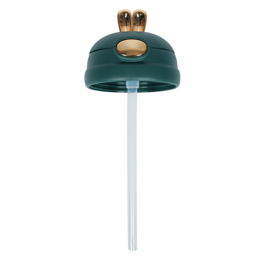 Бутылка, пластик, 500 мл, ассорти 4 вида, трубочка, ручка, Fashion, КОКОС, 253558