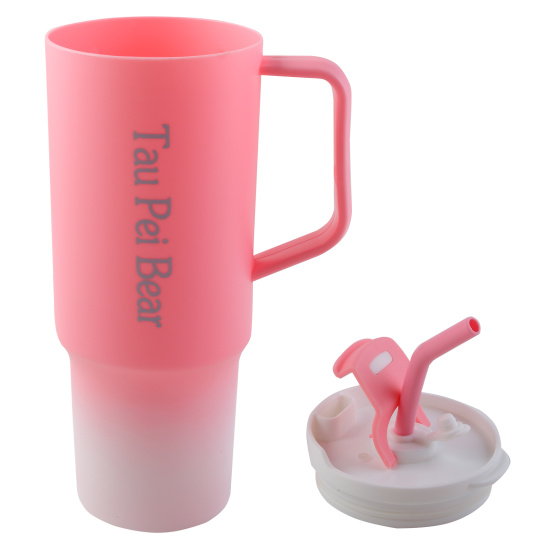 Бутылка, пластик, 2600мл+1200мл+700мл, ассорти 4 вида, трубочка, ручка, КОКОС, 253559