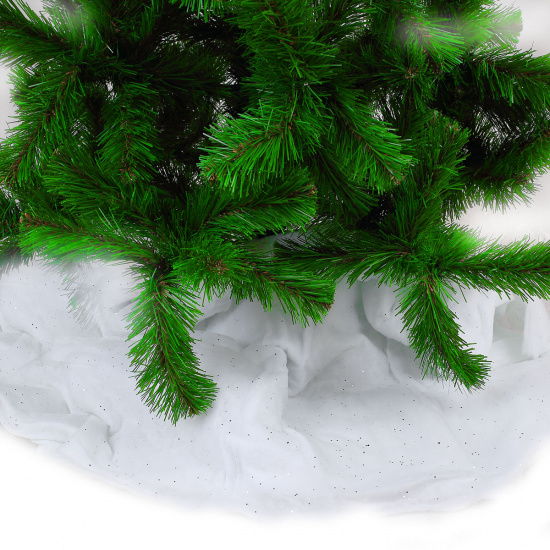 Снег под елку 230 см, ткань, цвет белый ЛЬДИНКА 203171