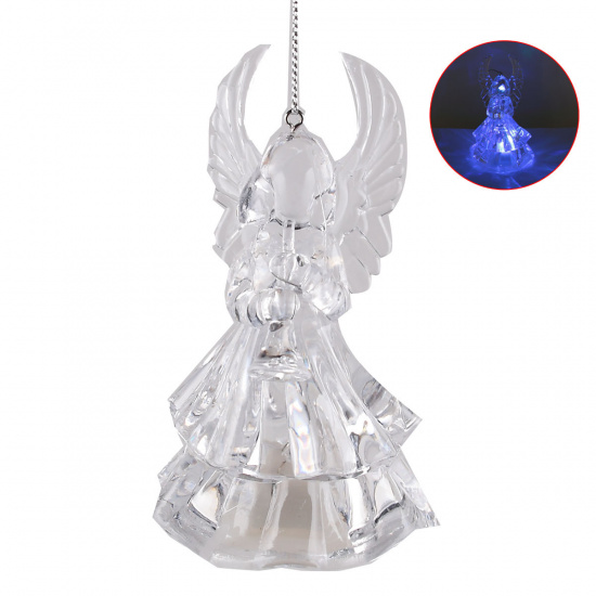 Фигура светодиодная Ангел 10см пластик ЛЬДИНКА 180472  LED 