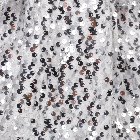 Украшение Кукла, Медведь-ангел, 42 см, ткань, серебро, ЛЬДИНКА, 231375