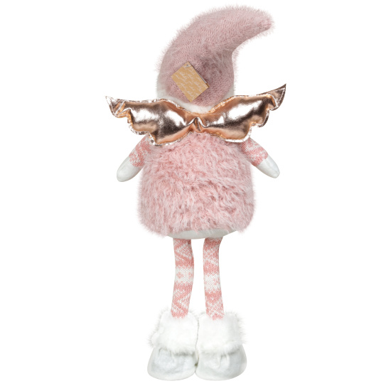 Украшение Кукла, Девочка-ангел, 57 см, текстиль, пластик, розовый, ЛЬДИНКА, 253197