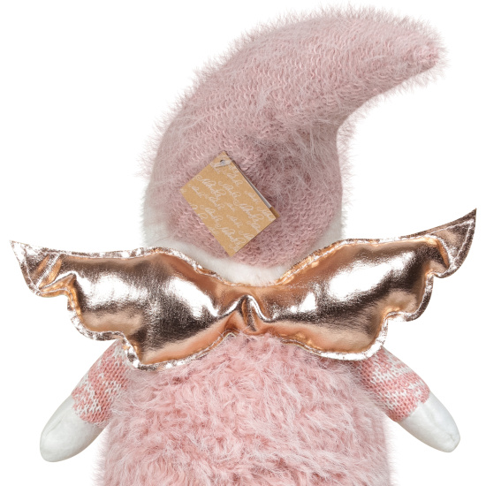 Украшение Кукла, Девочка-ангел, 57 см, текстиль, пластик, розовый, ЛЬДИНКА, 253197