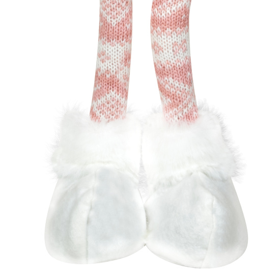 Украшение Кукла, Девочка-ангел, 57 см, текстиль, пластик, розовый, ЛЬДИНКА, 253197